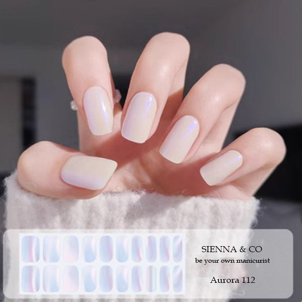 AURORA LIGHT - SEMICURED GEL NAIL WRAP KIT