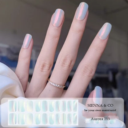 AURORA LIGHT - SEMICURED GEL NAIL WRAP KIT