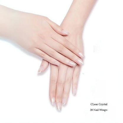 CLEAR - SEMICURED GEL NAIL WRAP KIT