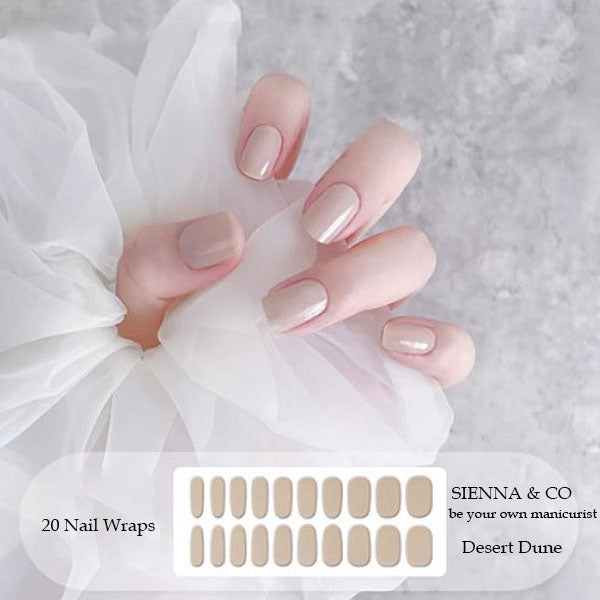 DESERT DUNE - SEMICURED GEL NAIL WRAP KIT