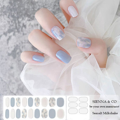 SEASALT MILKSHAKE - SEMICURED GEL NAIL WRAP KIT